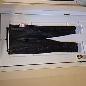 Vince Camuto Faux Leather Leggings Size L NWT